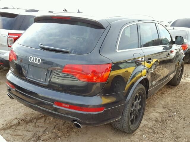 WA1EY74L09D020342 - 2009 AUDI Q7 3.6 QUA BLACK photo 4