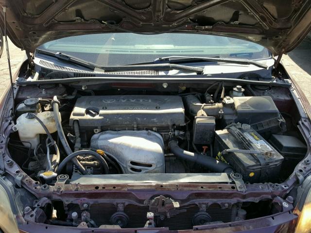 JTKDE167060115860 - 2006 TOYOTA SCION TC 栗色 照片 7