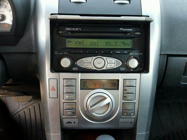 JTKDE167060115860 - 2006 TOYOTA SCION TC 栗色 照片 9