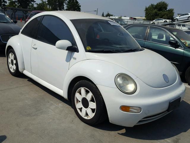 3VWBK21C02M435458 - 2002 VOLKSWAGEN NEW BEETLE თეთრი ფოტო 1