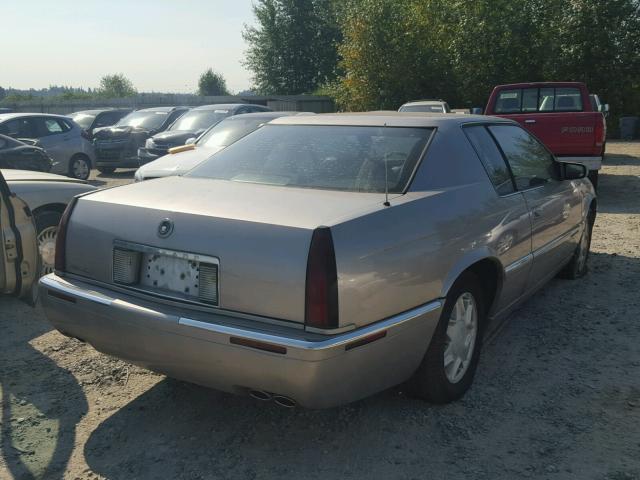 1G6EL12Y2VU602407 - 1997 CADILLAC ELDORADO BEIGE photo 4