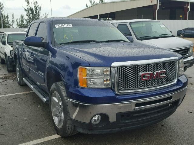 3GTP1WE05DG137072 - 2013 GMC SIERRA C15 BLUE photo 1