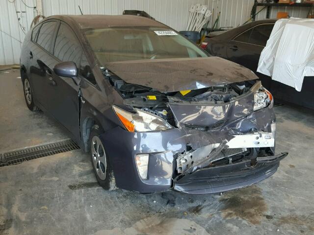 JTDKN3DU0C1545896 - 2012 TOYOTA PRIUS GRAY photo 1