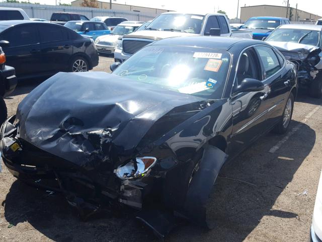 2G4WD582771166723 - 2007 BUICK LACROSSE C BLACK photo 2