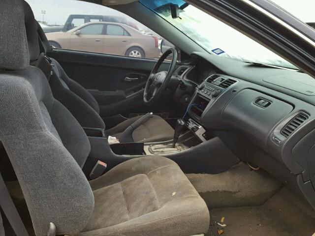 1HGCG32072A023765 - 2002 HONDA ACCORD SE BLACK photo 5