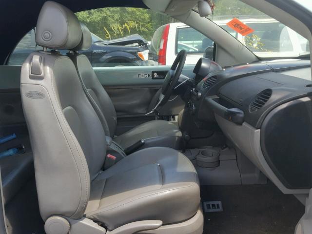 3VWCM31Y64M315151 - 2004 VOLKSWAGEN NEW BEETLE Mavi foto 5