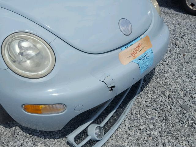 3VWCM31Y64M315151 - 2004 VOLKSWAGEN NEW BEETLE Mavi foto 9