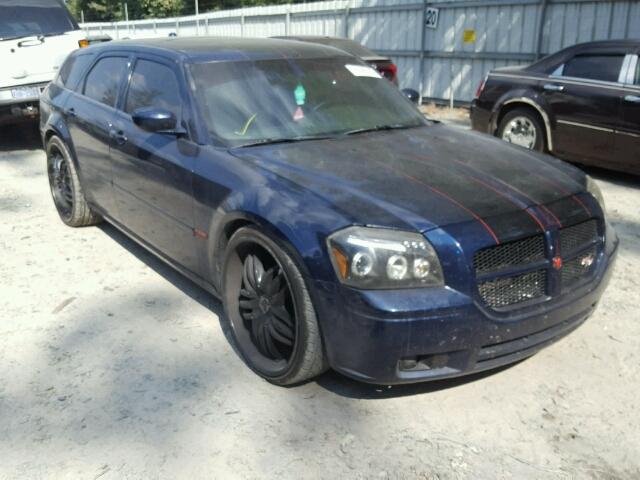 2D8GV57266H139737 - 2006 DODGE MAGNUM R/T BLUE photo 1