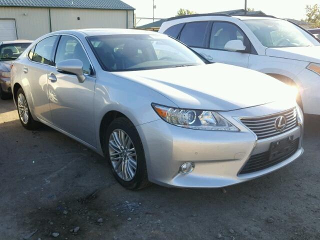 JTHBK1GG5D2067343 - 2013 LEXUS ES SILVER photo 1