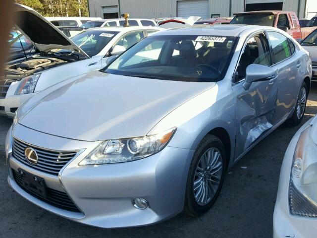 JTHBK1GG5D2067343 - 2013 LEXUS ES SILVER photo 2