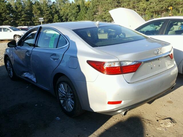 JTHBK1GG5D2067343 - 2013 LEXUS ES SILVER photo 3