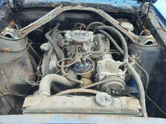 0000006R076188123 - 1966 FORD MUSTANG BLUE photo 7