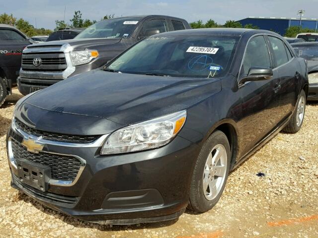 1G11C5SL1EF267905 - 2014 CHEVROLET MALIBU 1LT BLACK photo 2