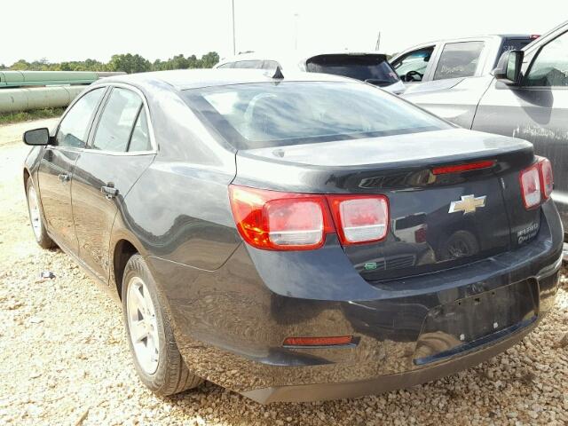 1G11C5SL1EF267905 - 2014 CHEVROLET MALIBU 1LT BLACK photo 3