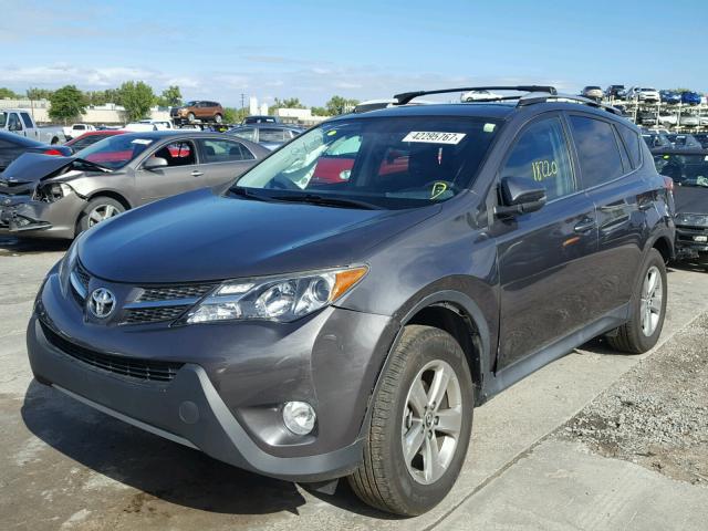 2T3RFREV1FW304800 - 2015 TOYOTA RAV4 CHARCOAL photo 2