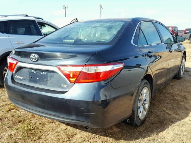 4T4BF1FK0FR463751 - 2015 TOYOTA CAMRY GRAY photo 4