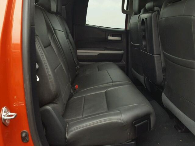 5TFUW5F14GX494832 - 2016 TOYOTA TUNDRA ORANGE photo 6