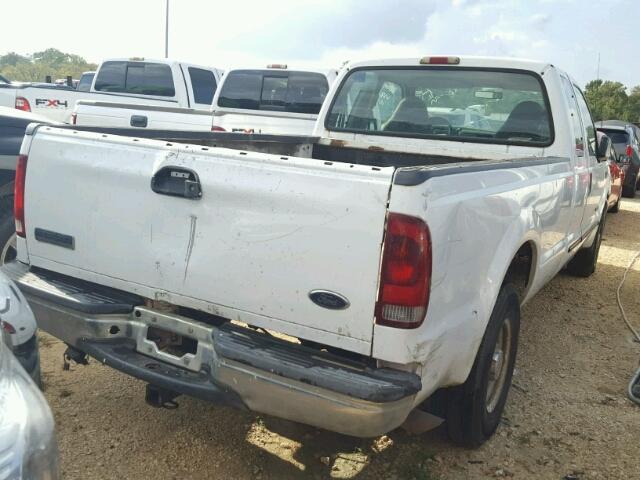 1FTNX20F0XEE51282 - 1999 FORD F250 SUPER WHITE photo 4