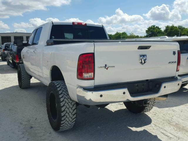 3C6UR5MLXDG522751 - 2013 RAM 2500 SLT WHITE photo 3