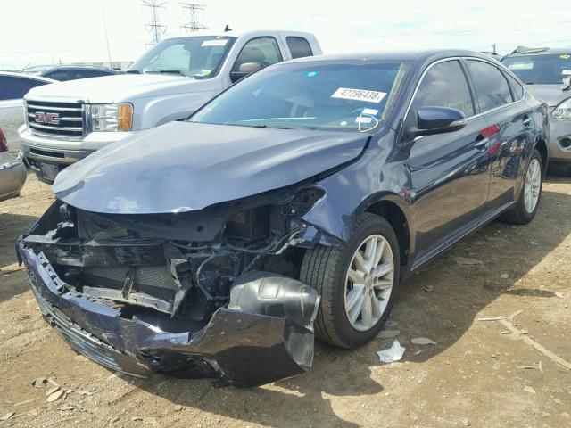 4T1BK1EB6EU132761 - 2014 TOYOTA AVALON BAS BLUE photo 2