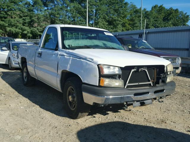 1GCEC14X83Z252055 - 2003 CHEVROLET SILVERADO WHITE photo 1