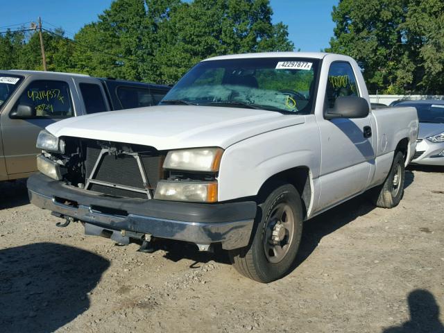 1GCEC14X83Z252055 - 2003 CHEVROLET SILVERADO WHITE photo 2