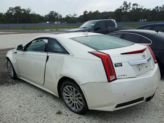 1G6DL1ED1B0111138 - 2011 CADILLAC CTS PERFOR أبيض صورة 3