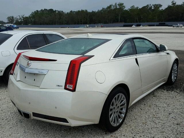 1G6DL1ED1B0111138 - 2011 CADILLAC CTS PERFOR WHITE photo 4