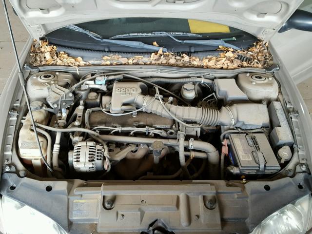 1G1JC524827458056 - 2002 CHEVROLET CAVALIER B GOLD photo 7