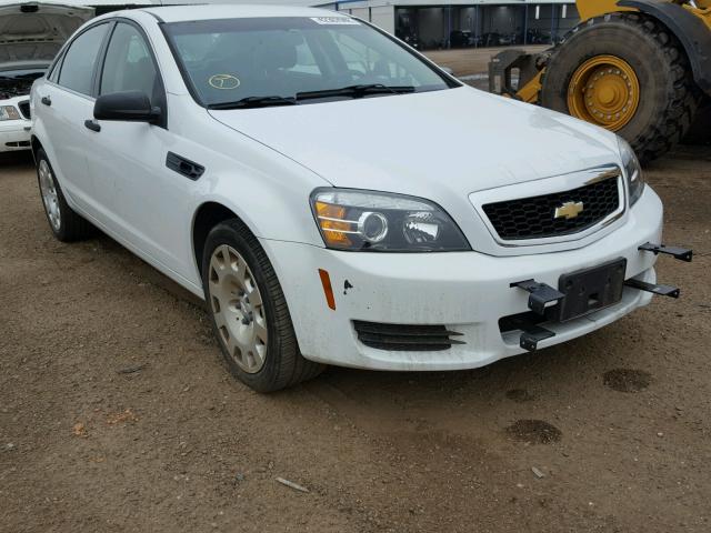 6G1MK5R31CL666353 - 2012 CHEVROLET CAPRICE PO WHITE photo 1