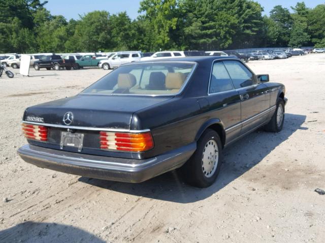 WDBCA45E1LA547362 - 1990 MERCEDES-BENZ 560 SEC BLACK photo 4