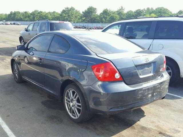 JTKDE177370175034 - 2007 TOYOTA SCION TC 灰色 照片 3