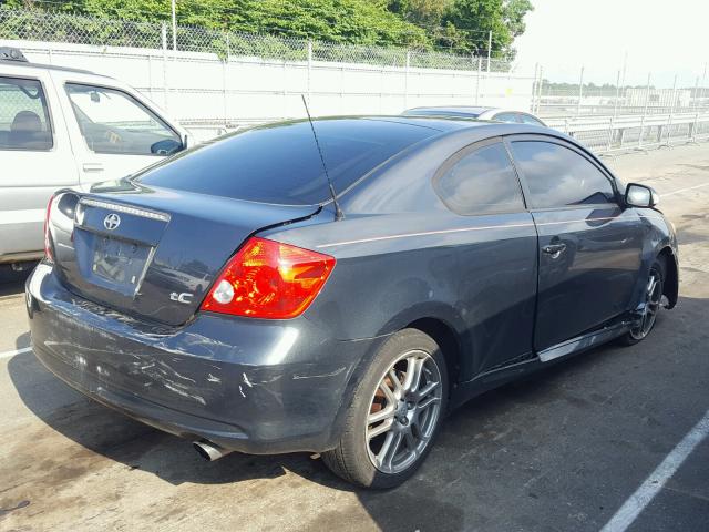 JTKDE177370175034 - 2007 TOYOTA SCION TC 灰色 照片 4