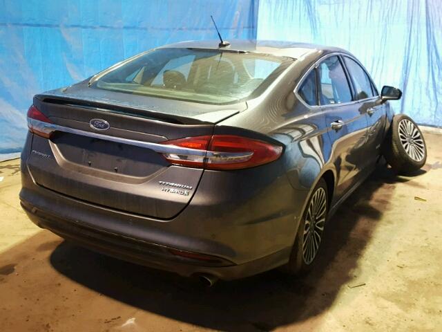 3FA6P0RU5HR315552 - 2017 FORD FUSION TIT GRAY photo 4