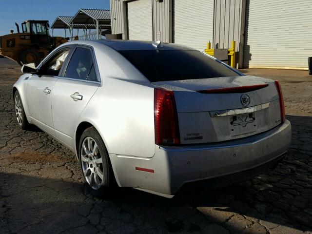 1G6DV57V390135569 - 2009 CADILLAC CTS HI FEA SILVER photo 3