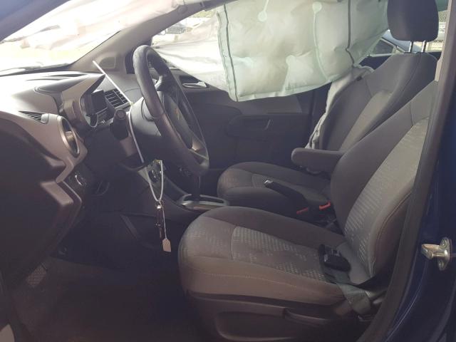 1G1JA5SH1E4195956 - 2014 CHEVROLET SONIC LS BLUE photo 5