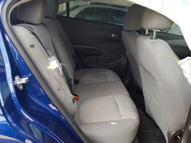1G1JA5SH1E4195956 - 2014 CHEVROLET SONIC LS BLUE photo 6