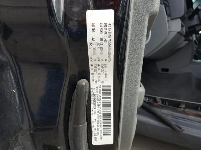 1J8HG48K26C207114 - 2006 JEEP COMMANDER BLACK photo 10