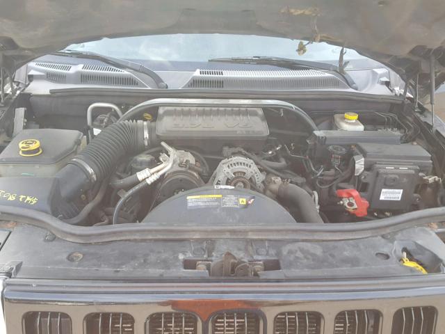 1J8HG48K26C207114 - 2006 JEEP COMMANDER BLACK photo 7