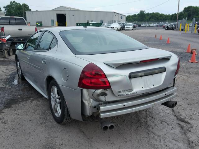 2G2WR584461130434 - 2006 PONTIAC GRAND PRIX SILVER photo 3