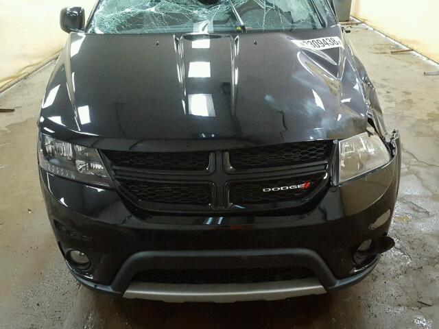 3C4PDDEG0HT610222 - 2017 DODGE JOURNEY GT BLACK photo 7