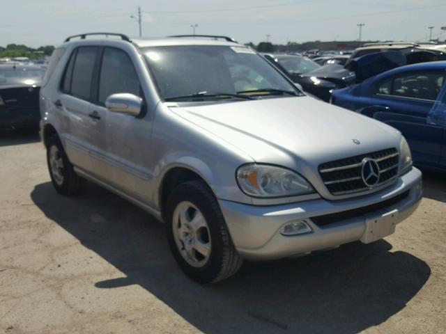 4JGAB57E83A454293 - 2003 MERCEDES-BENZ ML 350 SILVER photo 1