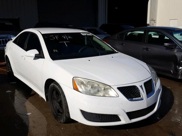 1G2ZA5E06A4150249 - 2010 PONTIAC G6 WHITE photo 1