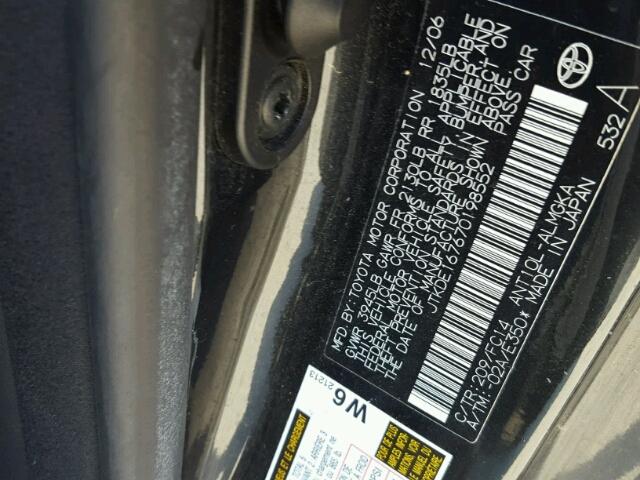 JTKDE167670198552 - 2007 TOYOTA SCION TC 黑色 照片 10