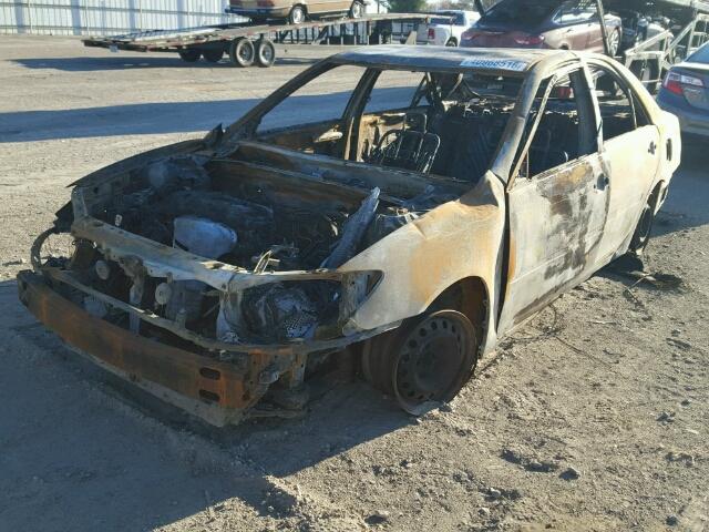 4T1BE32K65U574737 - 2005 TOYOTA CAMRY LE BURN photo 2