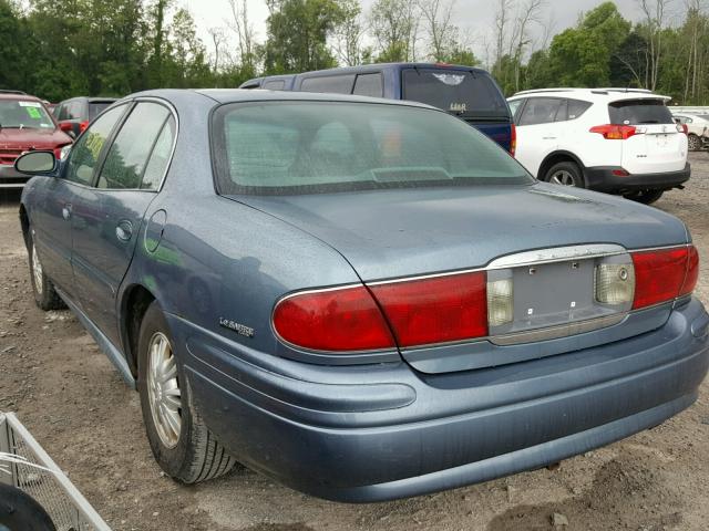 1G4HP54K62U219091 - 2002 BUICK LESABRE CU BLUE photo 3