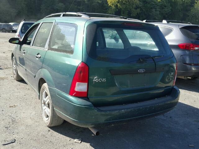 1FAFP3630YW161309 - 2000 FORD FOCUS SE GREEN photo 3