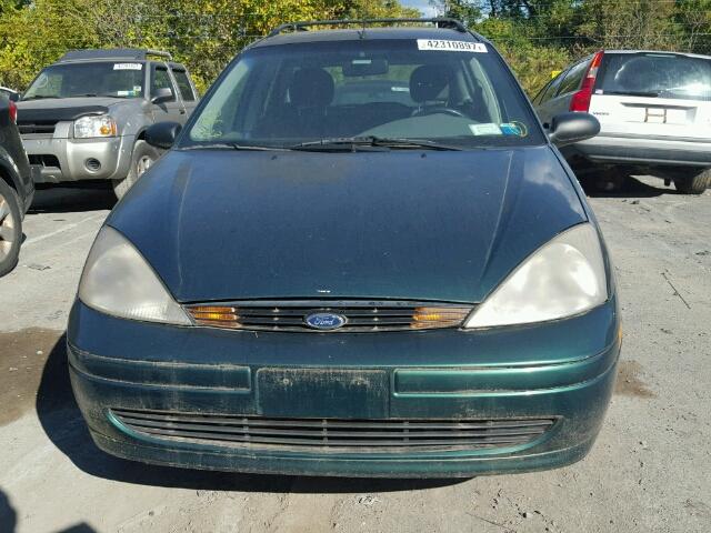 1FAFP3630YW161309 - 2000 FORD FOCUS SE GREEN photo 9