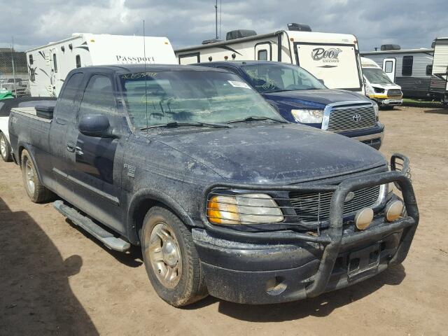 2FTRX17W63CA83773 - 2003 FORD F150 BLUE photo 1