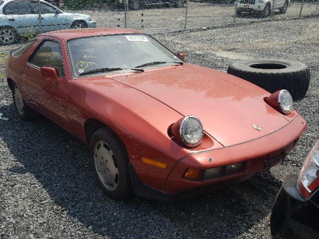 WP0JA0921BS820889 - 1981 PORSCHE 928 RED photo 1